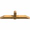 Ekena Millwork Eugene Rough Sawn Timber Gable Bracket, Western Red Cedar, 72"W x 21"H x 6"D x 6"F, 7/12 Pitch GBW072X21X0606EUG00RWR - alternate 4